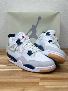 Size 12.5 - Nike SB x Air Jordan 4 Retro SP Navy - DR5415-100 - Picture 1 of 10