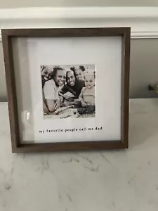 My Favorite People Call Me Dad Picture Frame For Father’s Day - Picture 1 of 6