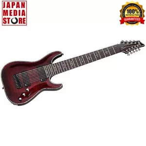 Schecter Japan Hellraiser C-9 9-strings Black Cherry Electric Guitar Brand NEW - Picture 1 of 5