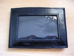 PROTECTOR DE SEGURIDAD, CUERO CALIDAD ID 1MM TITULAR DE LICENCIA PARA CINTURÓN. POLICÍA, CORDÓN. - Imagen 1 de 5