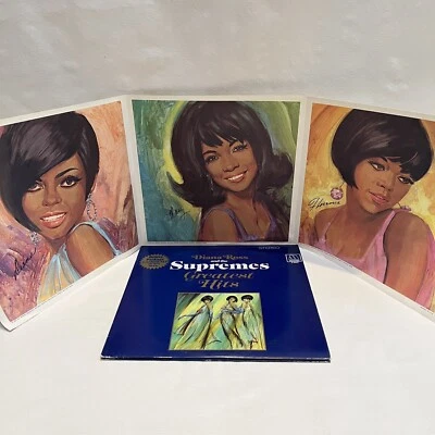Diana Ross And The Supremes Greatest Hits Vinyl LP Original 1967 Motown 2-663 - Image 1 of 4