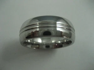 NUEVO ANILLO DE BODA COBALTO PARA CABALLEROS 8MM TALLA 10 - Imagen 1 de 5