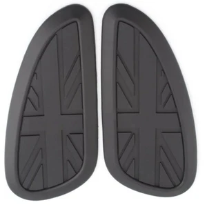 For Triumph Bonneville + others Fuel Petrol Tank Custom Knee Pads Union Jack.UK. - Picture 1 of 2