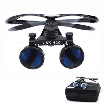 Lupa de diadema 2,5X/3,5X lupas de lectura para reparación dental de niños Foto 1 de 4