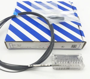 1pc SUNX FD31 Diffuse Reflective Fiber Optic Cable- M3 Threaded Barrel-R2 2mm - Picture 1 of 4