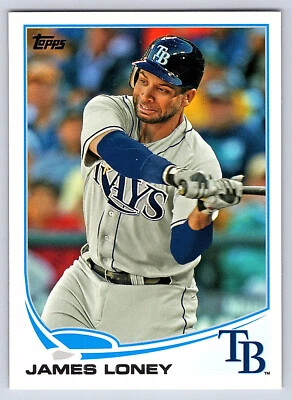 Topps Serie 2 2013 Base # 593 - James Loney - Tampa Bay Rays Foto 1 de 3