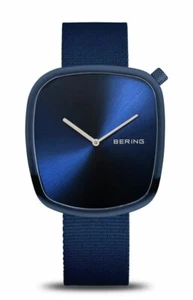 Bering reloj para hombres PEBBLE azul 18040-397 - Imagen 1 de 2