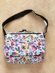 Neu Love Peace süße Mädchen Messenger Schultertasche  - Bild 1 von 5
