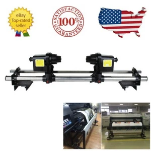 Auto Meida Take Up Reel System for 54" Roland SC-540 RS-540 XR-640 SJ-740 FH-740 - Picture 1 of 13