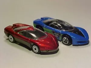 SET 1988 Pontiac Banshe Prototyp Hot Wheels & markenlose 1/64 Druckguss neuwertig lose - Bild 1 von 7