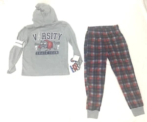Juego de pijama Sleep On It para niños equipo de bocadillos universitarios 2 piezas talla 6/7 Nordstrom Rack - Imagen 1 de 6