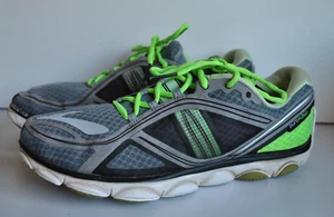 Graue Textil Schnürschuhe Herren Comfort Running Sneaker Gr. 8,5 (43) BROOKS PureFlow 3 - Bild 1 von 7