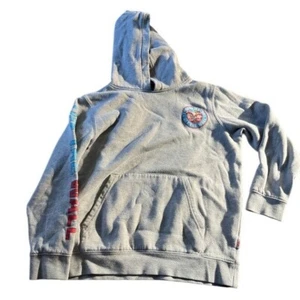Vans x Where’s Waldo Collaboration Boys Grey Hoodie Size Medium 10/12 - Picture 1 of 6