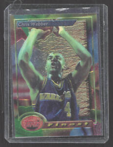 1993-94 Finest Chris Webber Rookie #212 Golden State Warriors