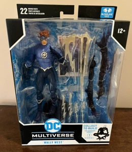 New Rare Speed Metal Wally West DC Multiverse Build-A Wave 9 McFarlane Figure - Picture 1 of 7