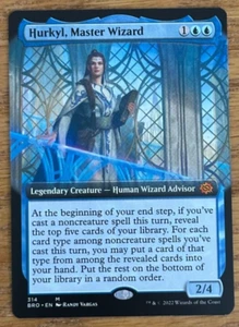 MTG The Brothers' War, Hurkyl, Master Wizard - Borderless - Picture 1 of 1