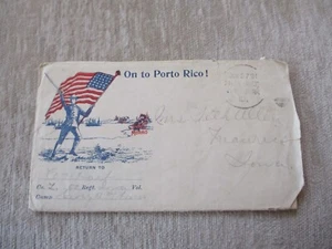1898 Spanish American War Military Soldier's Letter to Mother - Picture 1 of 20