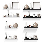 Set of 2 Floating Wall  Shelves Picture Ledge  Display Rack Book  Hanging Shelf