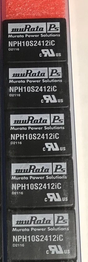 Модуль преобразователя постоянного тока Murata NPH10S2412IC оригинальный от оригинального производителя новый неиспользованный 12,1 В 10 Вт ISO - Изображение 1 из 1