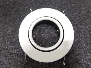 LUMAPRO 5" White Gimbal Style Halogen, Incandescent, LED Recessed 6PK (TJ) - Picture 1 of 5