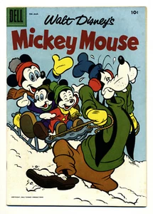 Walt Disney's Mickey Mouse #52 (Dell) FN7.4 - Picture 1 of 2