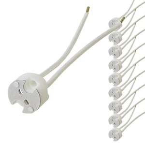 10 Fassungen G4 GX5,3 Sockel Halogen LED Strahler MR16 12V Fassung Lampenfassung - Bild 1 von 6