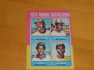 1975 Topps Baseball Rookie Outfielders #616 Jim Rice Rookie RC