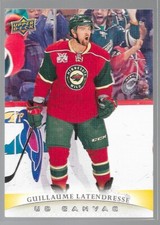 11/12 Upper Deck Canvas Guillaume Latendresse C44 Wild