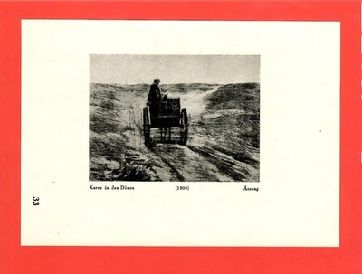 a) Dünen / b) Simson und Delila * Max Liebermann (1921) – [LIB-08] - Bild 1 von 2