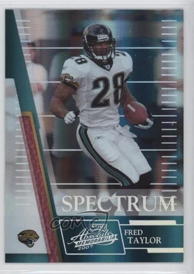 2007 Playoff Absolute Memorabilia Spectrum Silver /100 Fred Taylor #126 - Image 1 of 2