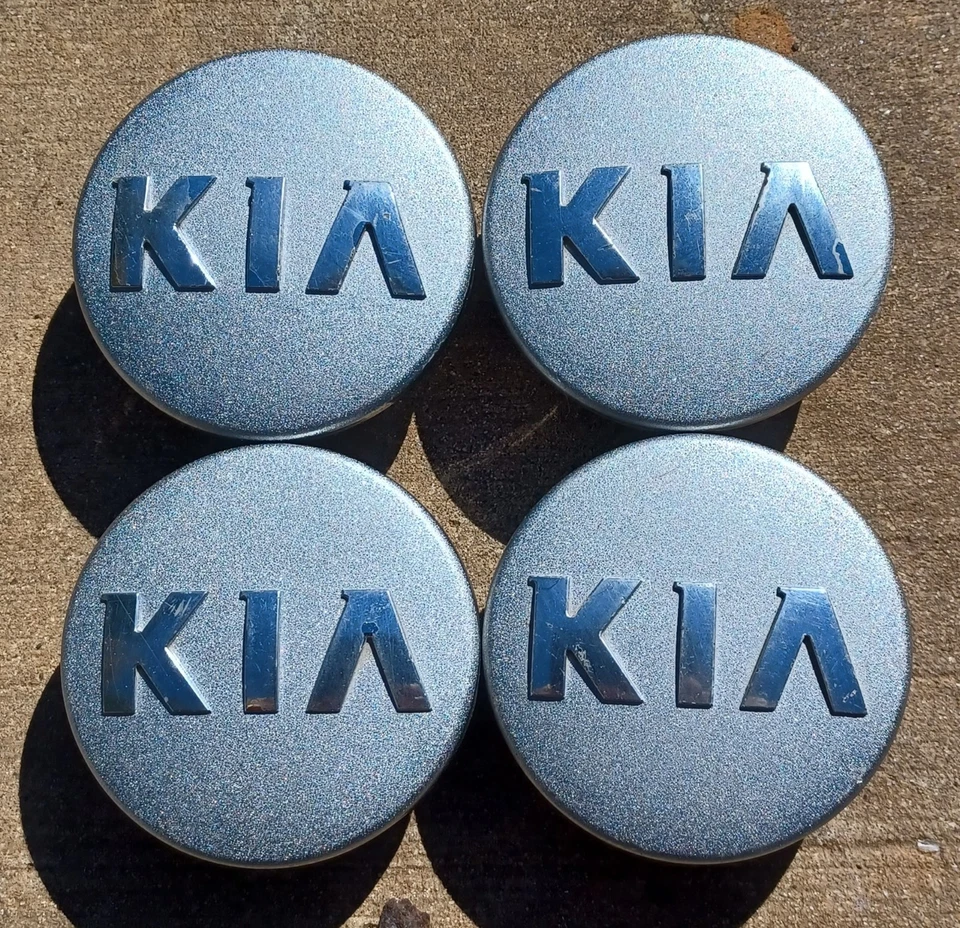 Kia Sportage Optima Soul Forte center cap set of 4, 2011-2016 p/n 529601Y200 B1 - Image 1 of 3