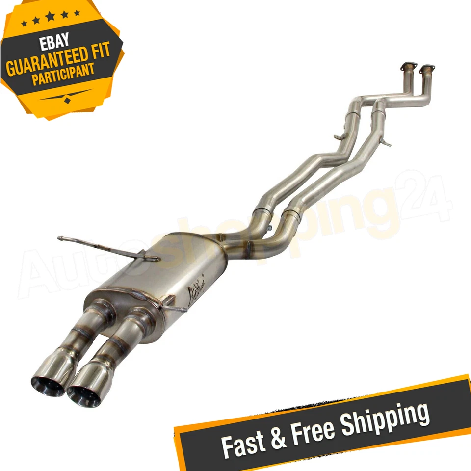 aFe 49-46309 MACH Force-Xp Catback Exhaust for 2001-2006 BMW 325i/330i E46 Foto 1 de 4