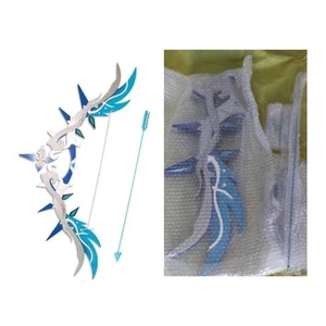 Genshin Impact Polar Star Bow Weapon Prop Cosplay Ganyu Tartaglia Venti Replica - Picture 1 of 12