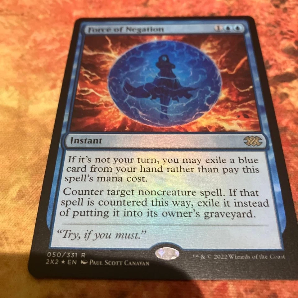 Power of Negation Foil English Collectible Trading Card New - Image 1 of 1