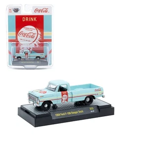 1969 Ford F-100 Ranger Truck "Coca Cola" 1:64 Model M2 Machines 52500-A55-P8 - Picture 1 of 3