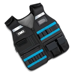 Comfort Meets Practicality Breathable Adjustable Construction Safety Tool Vest - Picture 1 of 12