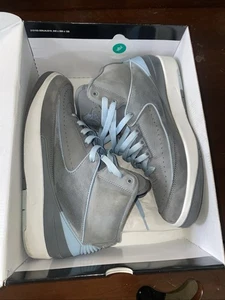 Jordan Retro 2 Women’s Cool Grey Size 11 Men’s Size 9.5 - Picture 1 of 15
