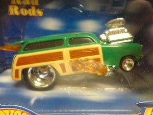 Hot Wheels RAD RODS '50 FORD WOODY Green 1950 - Picture 1 of 3