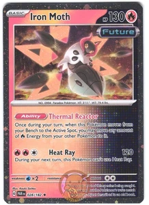 Paradox Rift - Iron Moth 028/182 Rare Cosmos Holo - NM - Picture 1 of 2