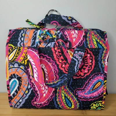 Vera Bradley Weekender Hanging Travel Organizer Twilight Paisley Makeup Bag - Image 1 of 4