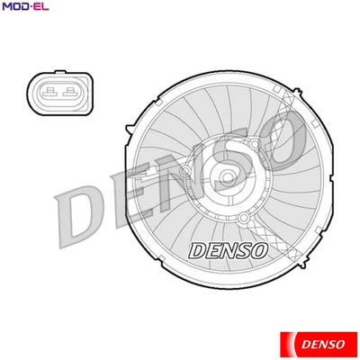 FAN ENGINE COOLING DER02003 FOR AUDI A4/S4 A6/S6 AGE/ATX/AQD/ALG/APR/AMX 2.8L A6 - Image 1 of 4