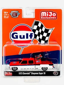 M2 Machines Mijo Exclusive 1973 Chevrolet Cheyenne Super 30 GULF Racing - Picture 1 of 1