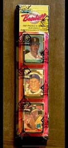 Paquete de blister de béisbol Donruss 1987 BBCE (top Mark McGwire y Roger Clemens) - Imagen 1 de 2