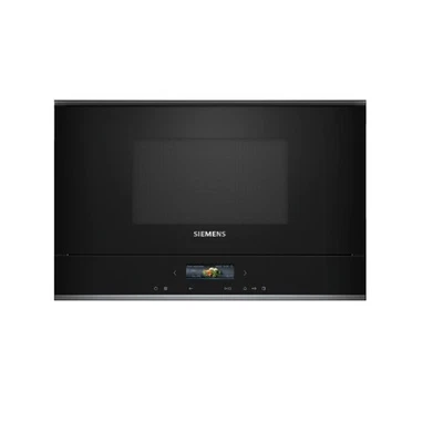 Siemens Einbaumikrowelle 21l 900w schwarz - Bild 1 von 4