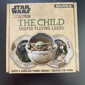 NEW Star Wars Madalorian The Child Shaped Playing Cards - Picture 1 of 3
