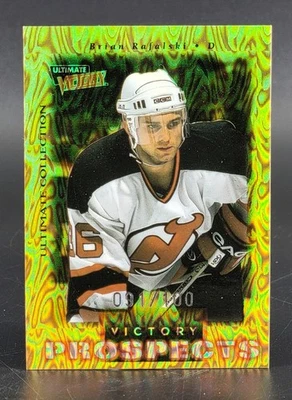 1999-00 Ultimate Victory Ultimate Collection #101 Brian Rafalski 91/100 - Image 1 of 2