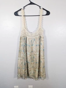 Abito Anthropologie Maeve S supporto seta babydoll civetta Cottagecore - Foto 1 di 4