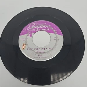Pop Pop Pop Pie / Your Hand In Mine by The Sherrys 45 RPM Vinyl The Popeye Dance - Picture 1 of 5