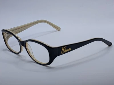 Guess Sunglasses GU6404 BLKHRN-3 Designer Eyeglasses 54-13-130GHOST OPTICS 👻 - Image 1 of 4