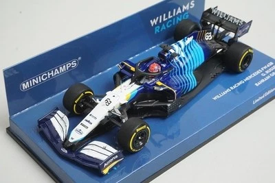 1:43 MINICHAMPS 417210163 Williams Racing Mercedes Bahrain GP 2021 #63 - Image 1 of 4